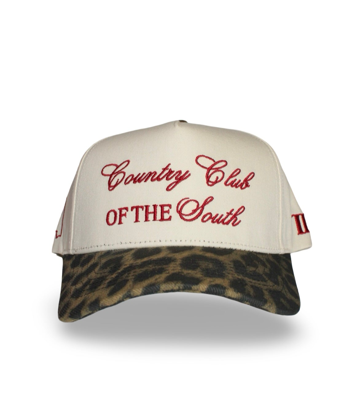 LEOPARD "COUNTRY CLUB OF THE SOUTH" HAT