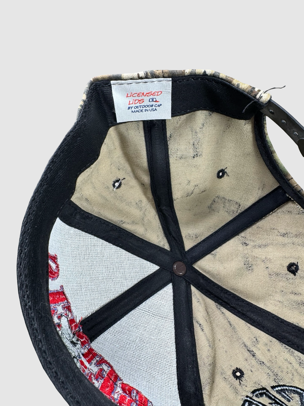 Ole miss vintage camo deadstock hat