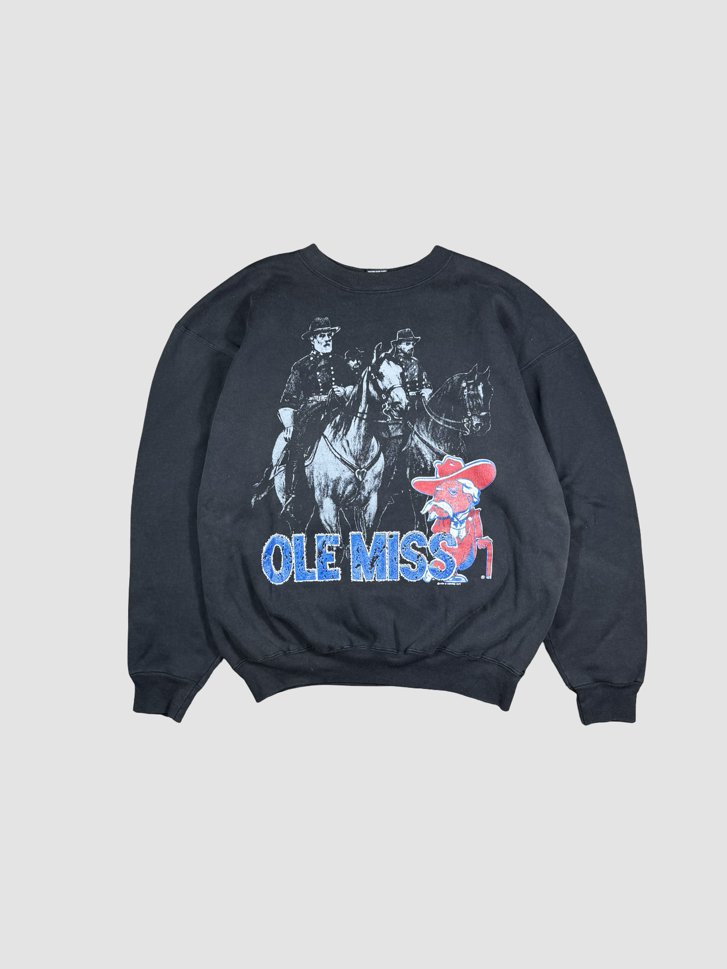 Vintage ole miss sweatshirt- L