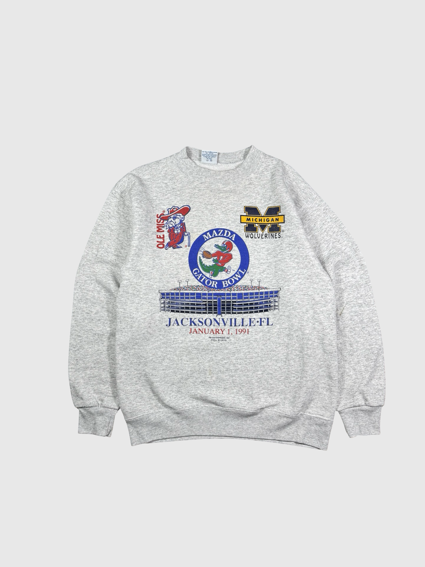 Vintage ole miss Mazda bowl sweatshirt- l/xl