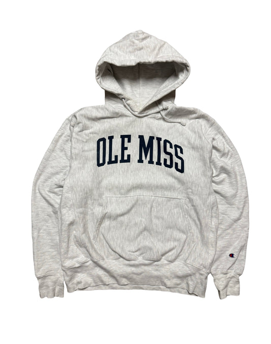 Ole Miss reverse weave hoodie- L
