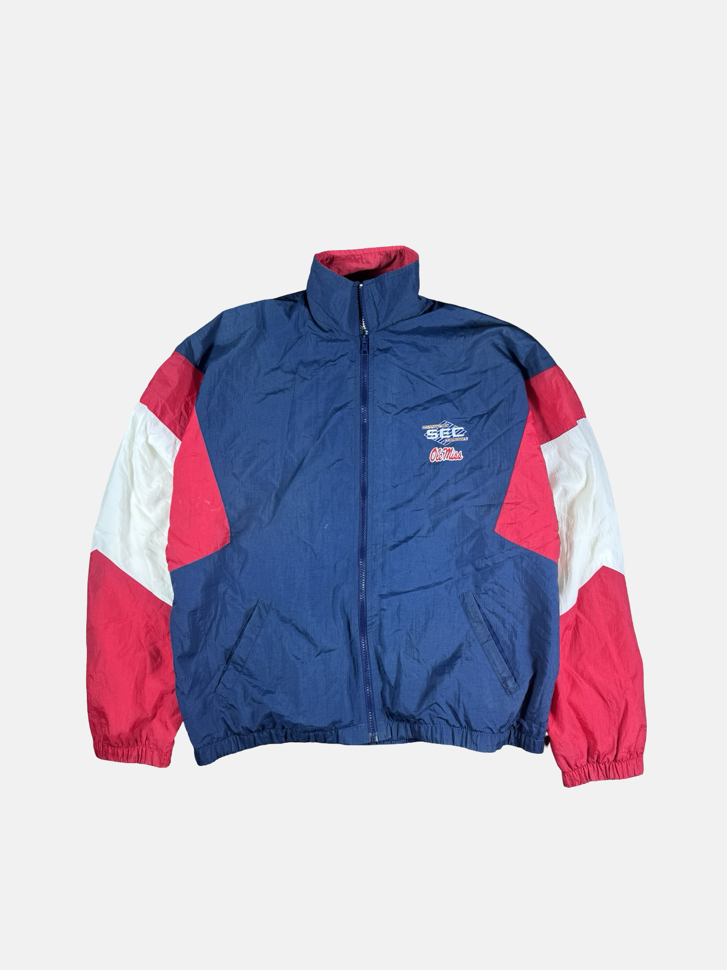Vintage Ole Miss windbreaker jacket- S