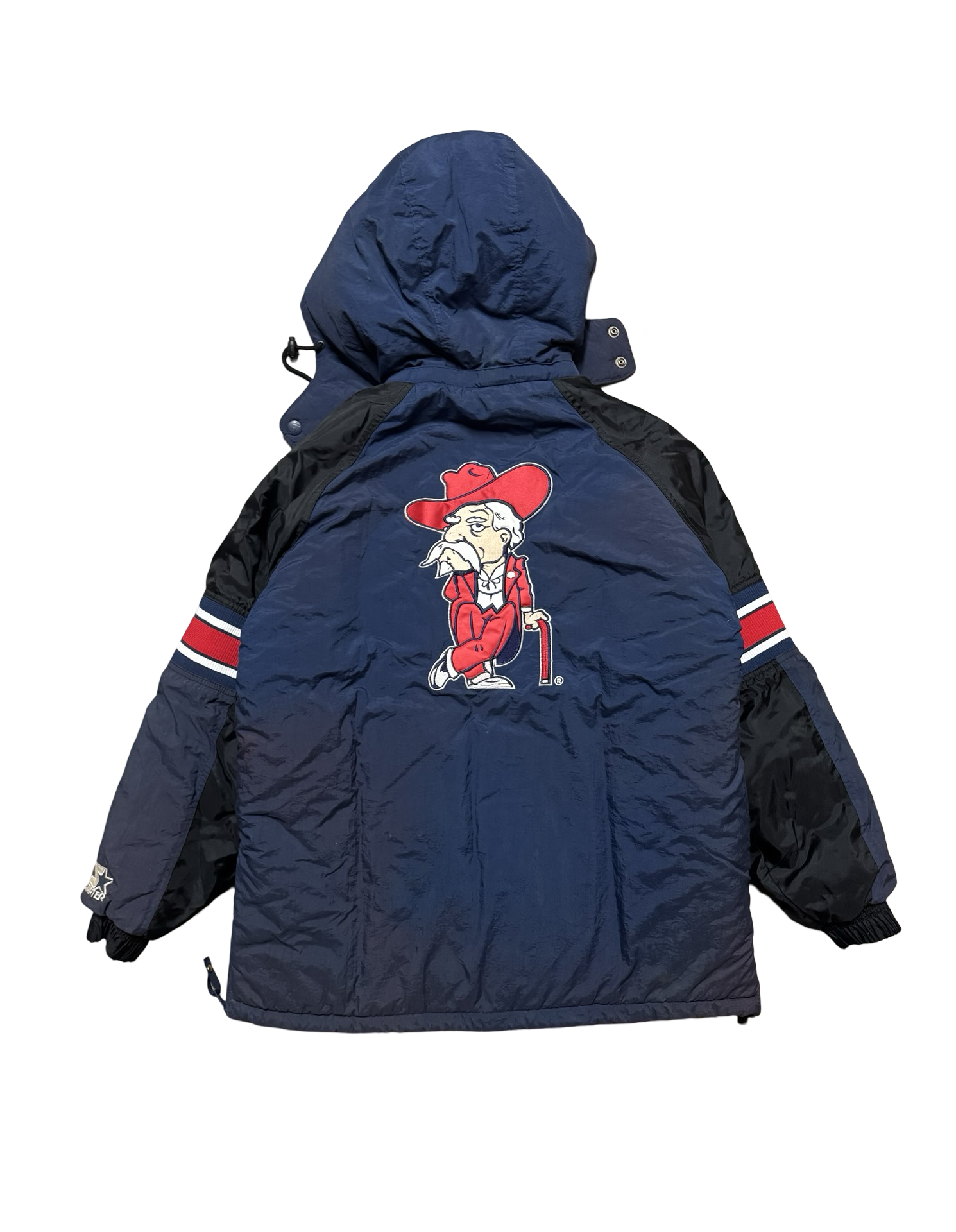 Vintage Ole Miss starter jacket- L