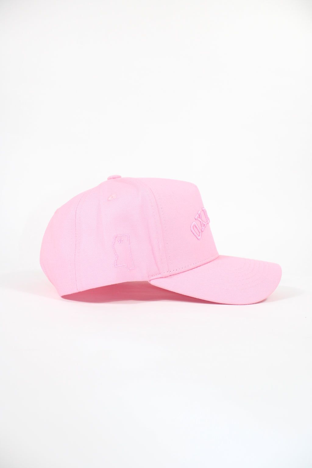 Oxford upside pink hat