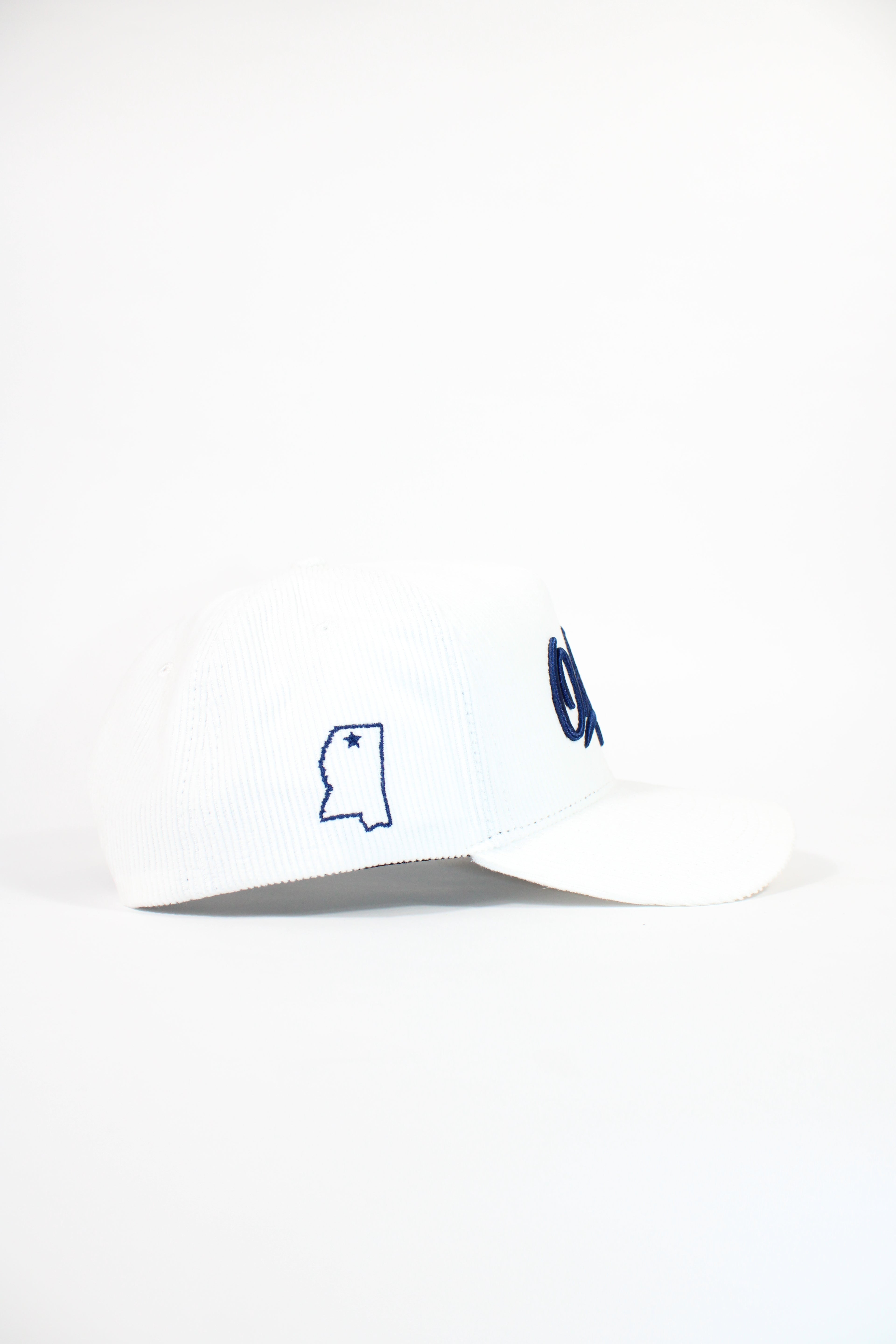 Oxford White Corduroy hat