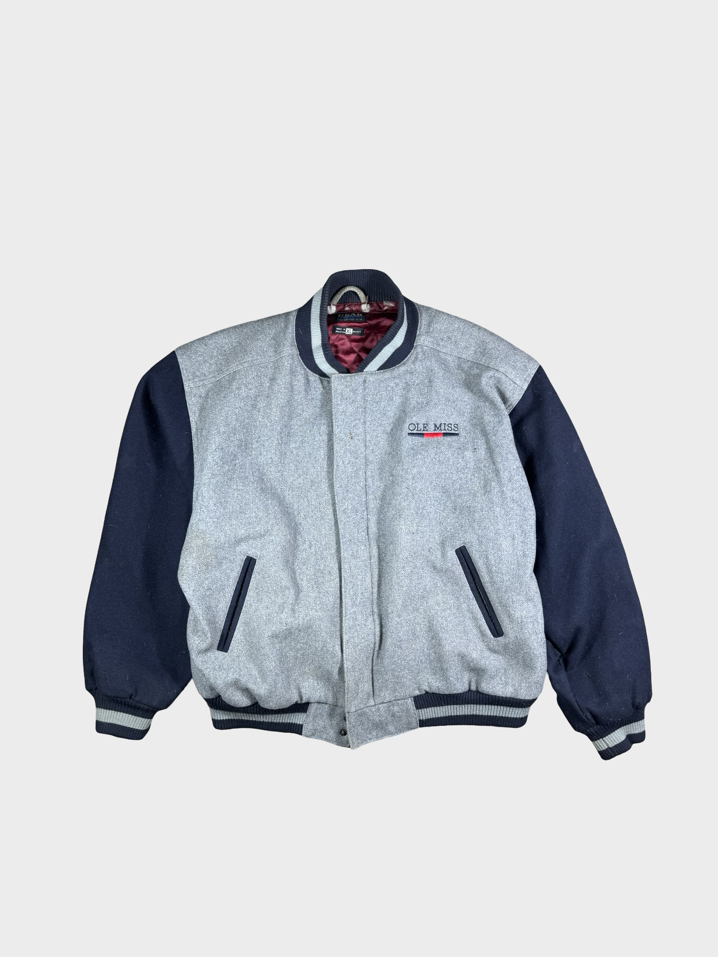 Vintage Ole Miss wool jacket- Xl