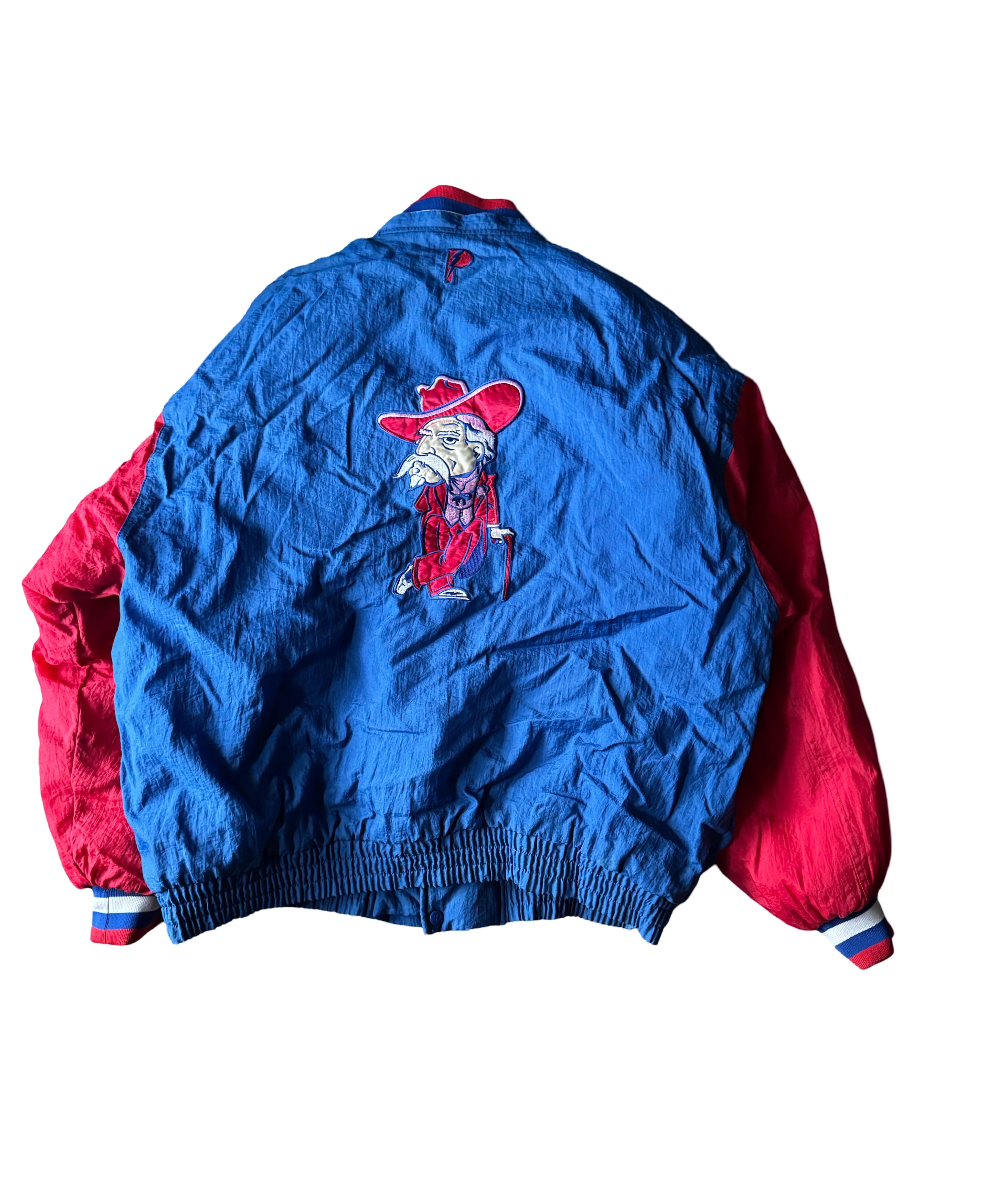Vintage Ole Miss 90s reversible Puffer Jacket -XL