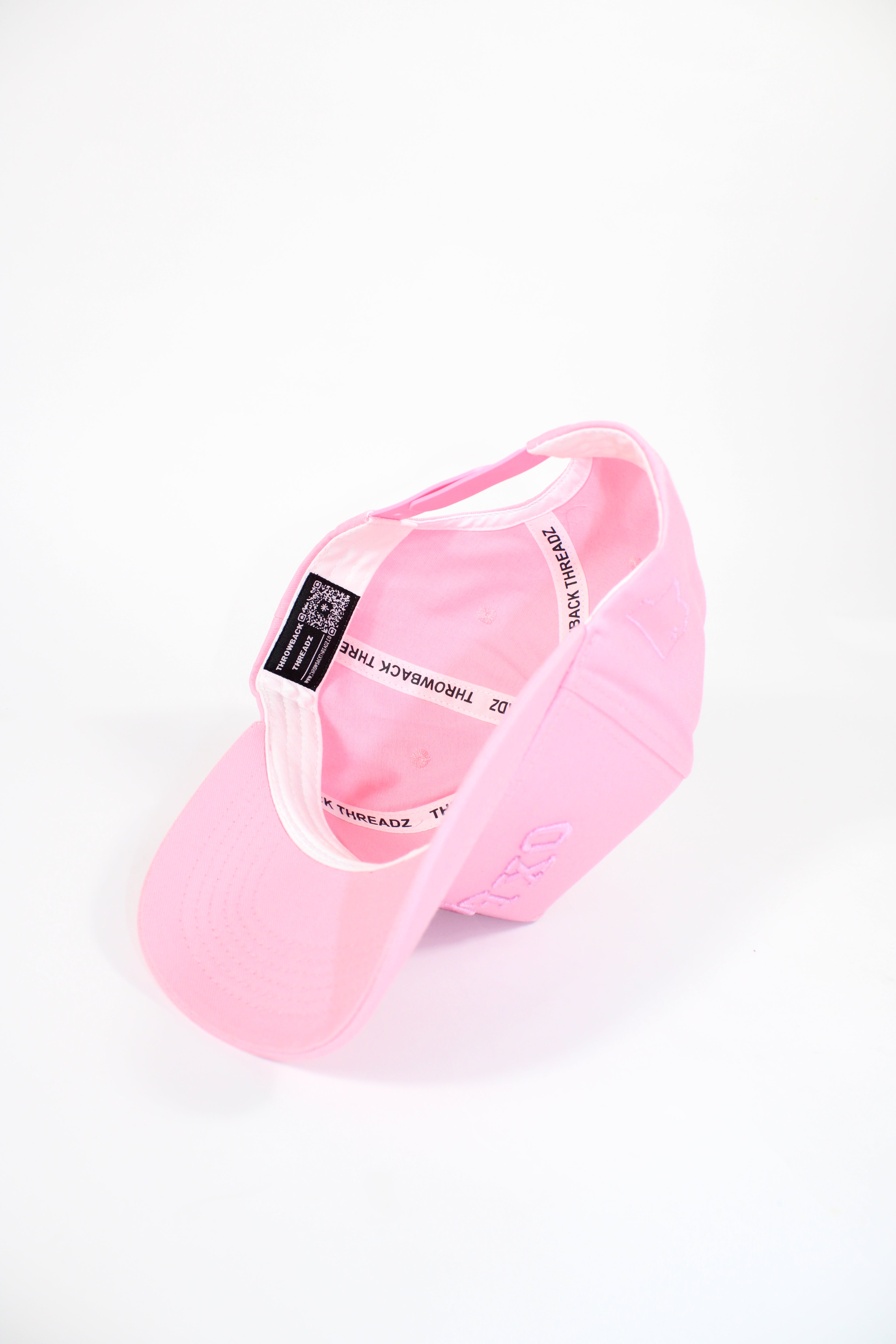 Oxford upside pink hat