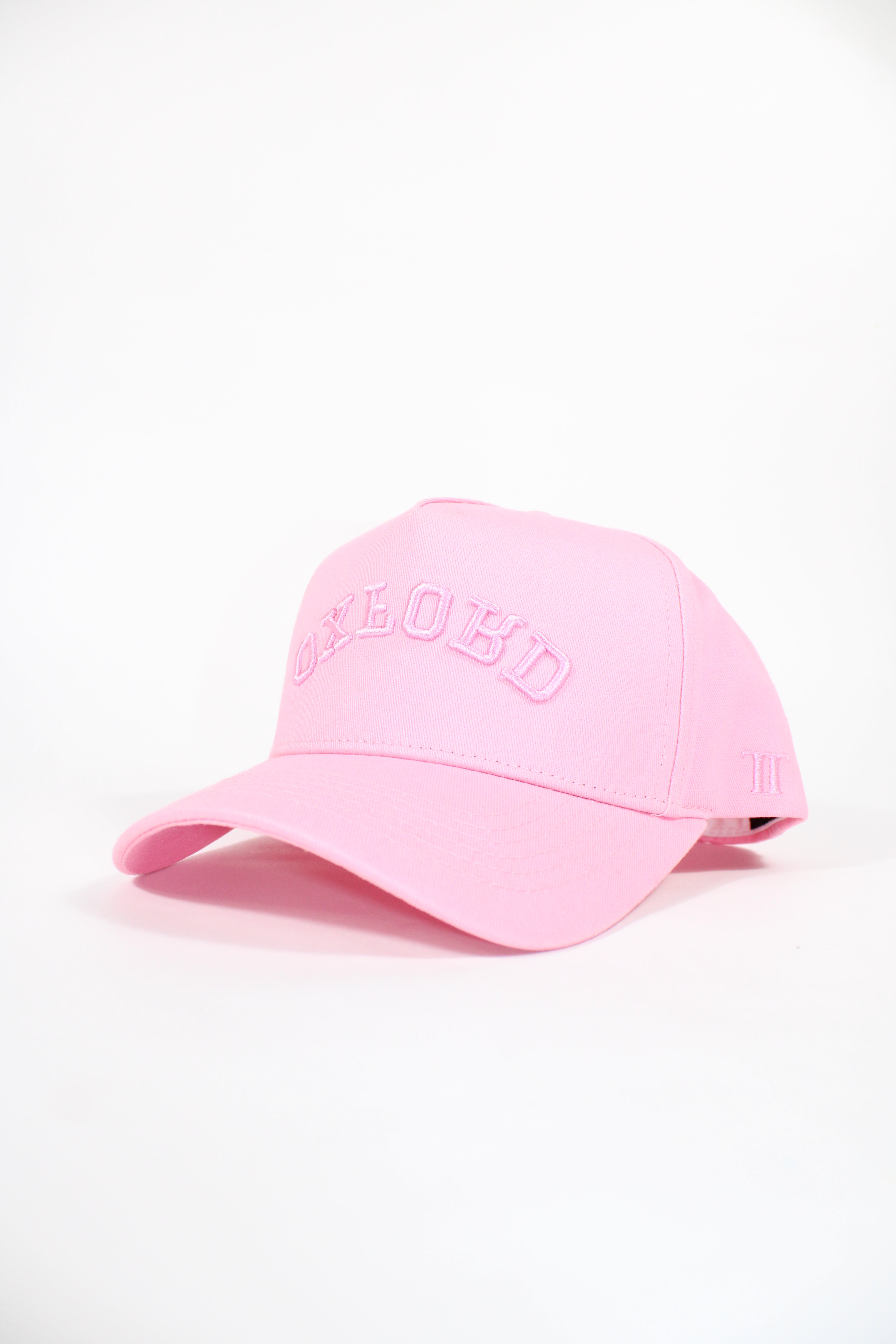 Oxford upside pink hat