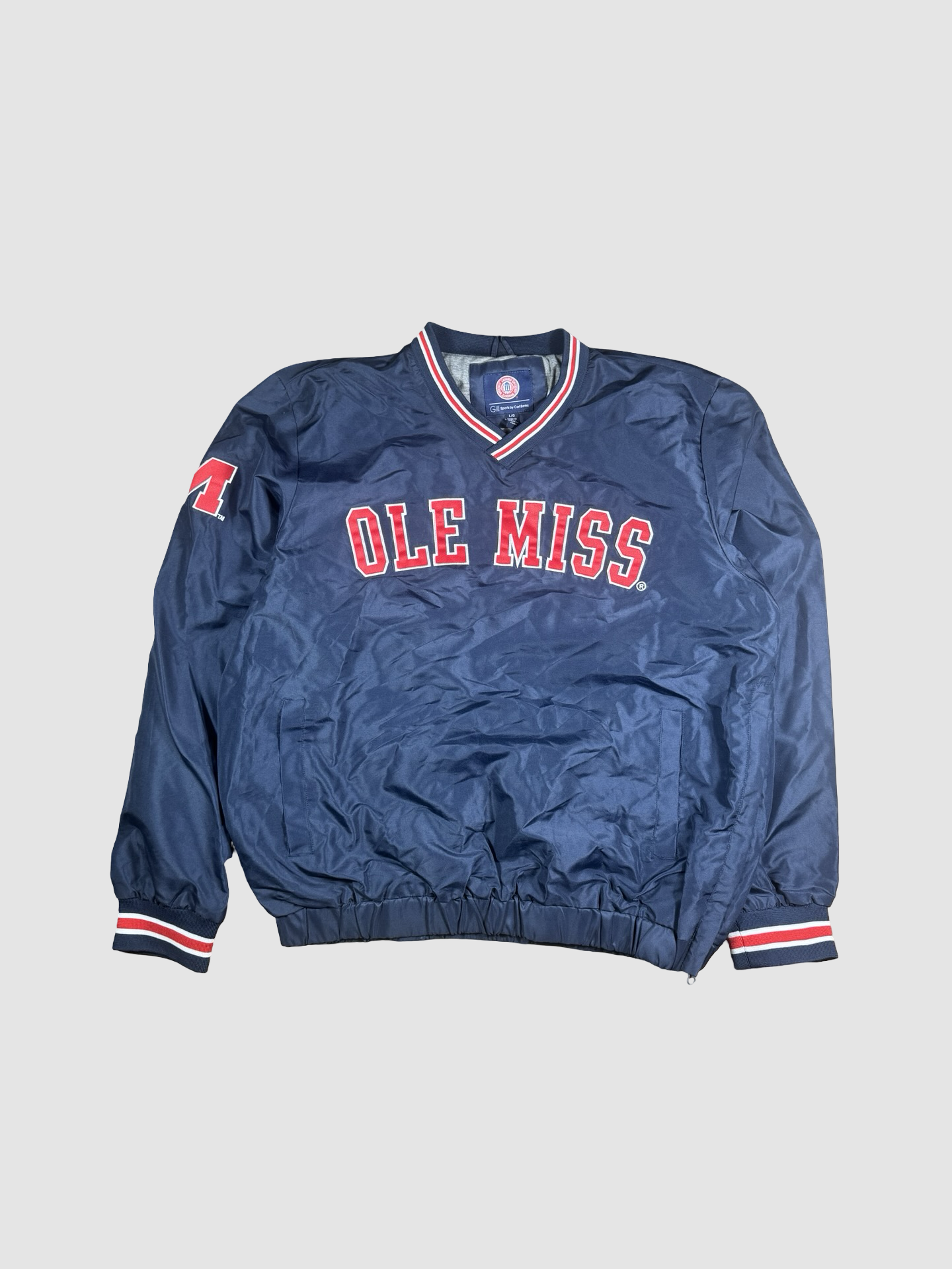 Vintage ole miss pullover- L