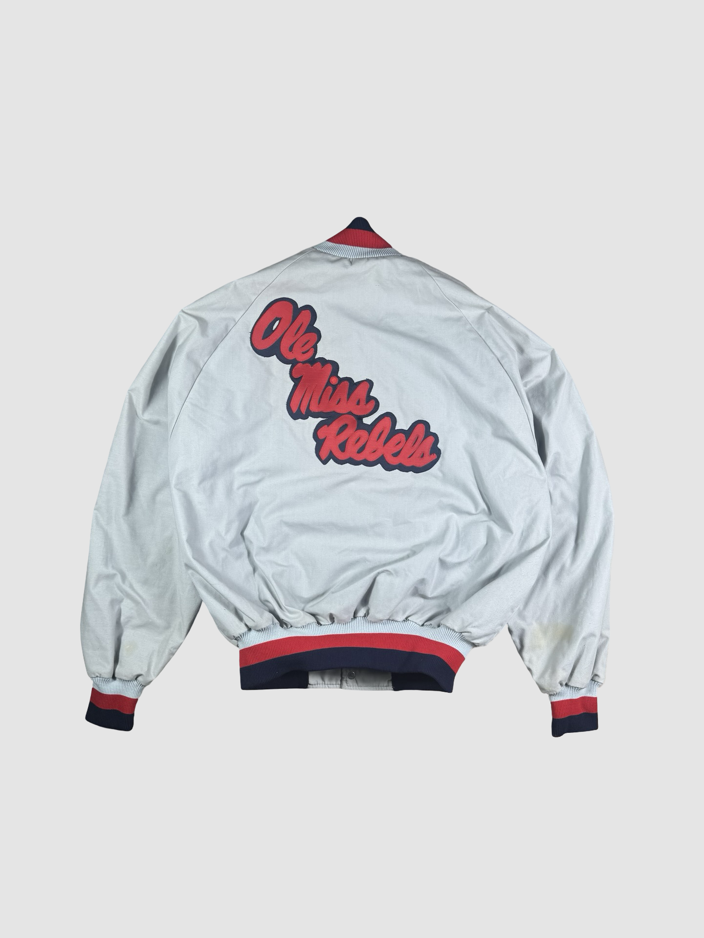Vintage 80’s ole miss bomber jacket- m/l