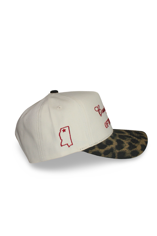 LEOPARD "COUNTRY CLUB OF THE SOUTH" HAT